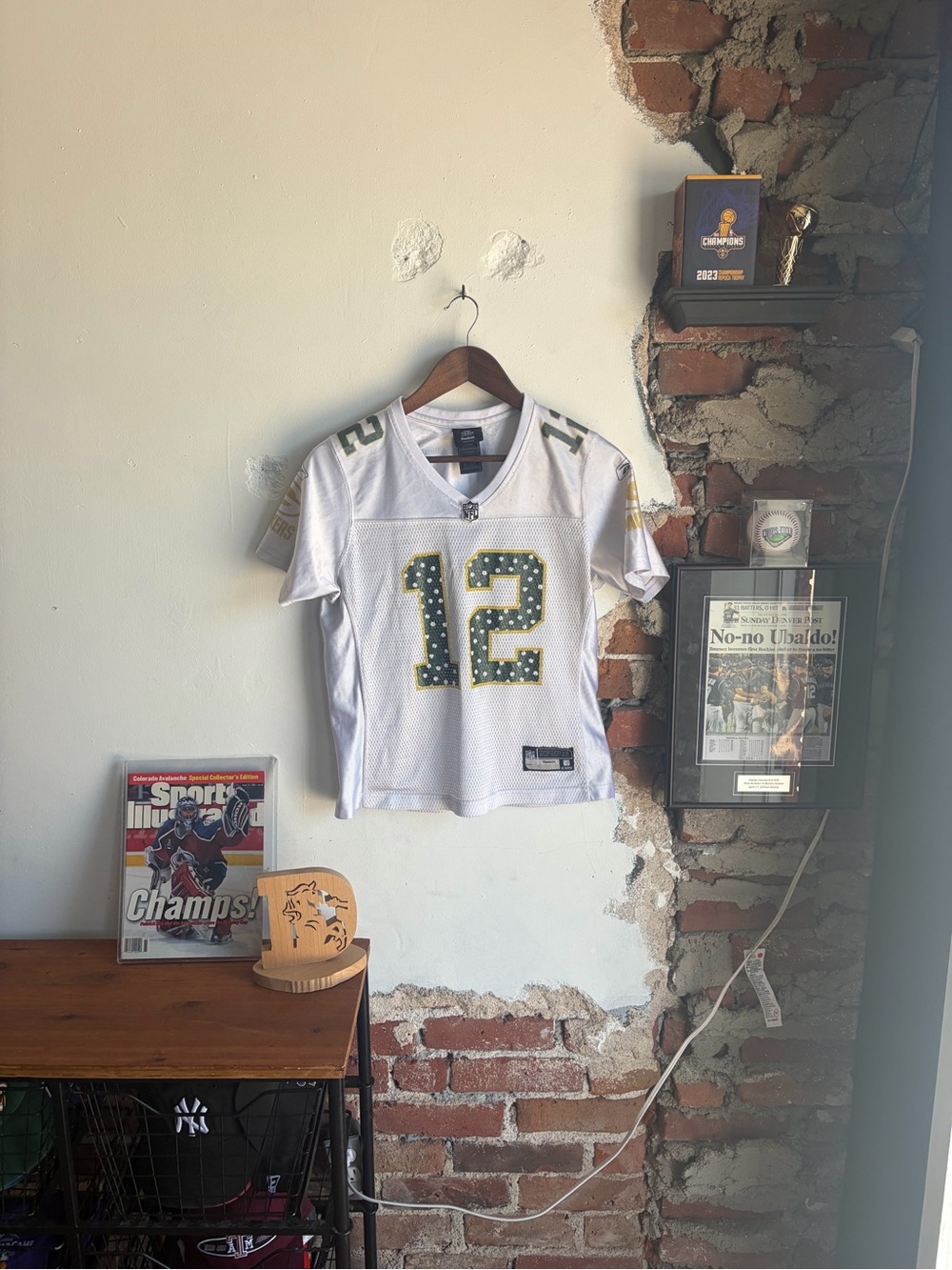 Aaron Rodgers Green Bay Packers Girls/Womens Style Jersey